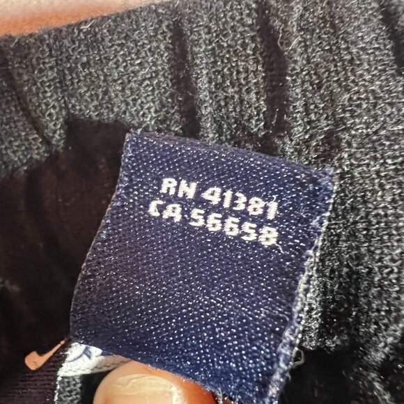 Chaps Black Linen Blend Wide Leg Pull-On Pants size XXL - Picture 4 of 5